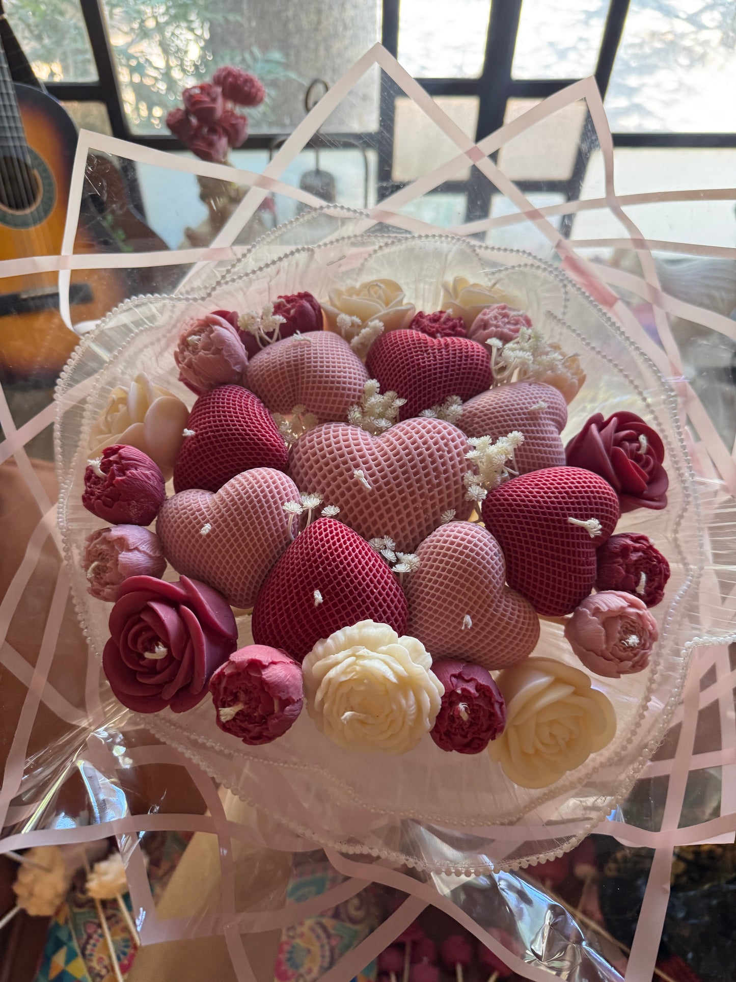 Hearts bouquet